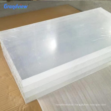 Grandview weather resistance 50mm thick pmma cast acrylic panel for bathroom wares